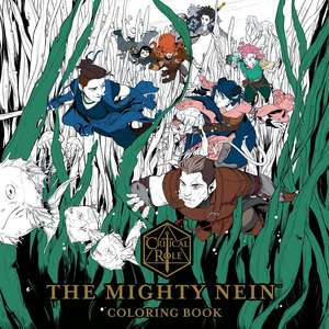 Critical Role: The Mighty Nein Coloring Book de Critical Role