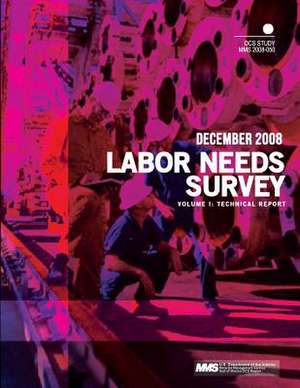 Labor Needs Survey Volume I de U. S. Department of the Interior