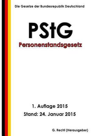 Personenstandsgesetz - Pstg de G. Recht