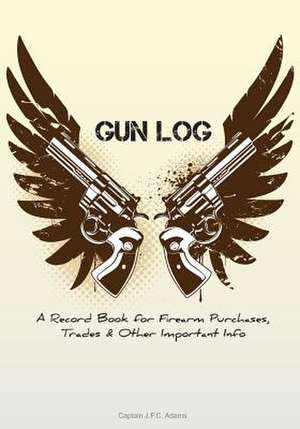 Gun Log de Captain J. F. C. Adams