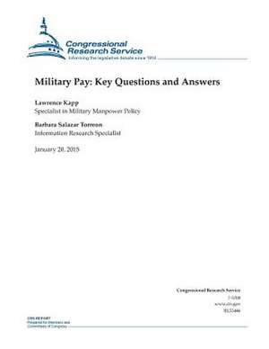 Military Pay de Congressional Research Service