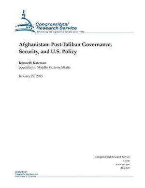 Afghanistan de Congressional Research Service