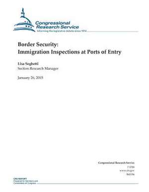 Border Security de Congressional Research Service