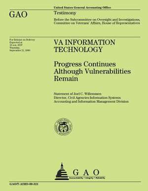 Va Information Technology de Government Accountability Office (U S )