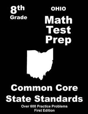 Ohio 8th Grade Math Test Prep de Teachers' Treasures