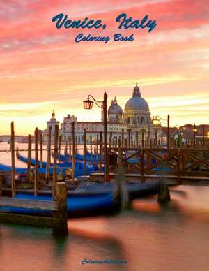 Venice, Italy Coloring Book de Nick Snels