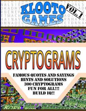 Klooto Games Cryptograms de Cyrus F. Rea