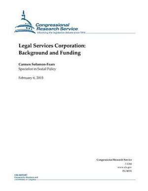 Legal Services Corporation de Congressional Research Service