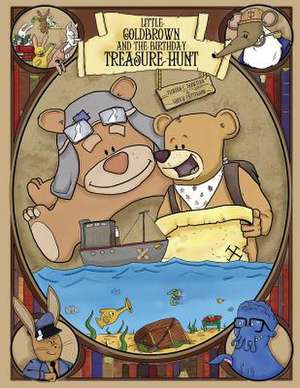 Little Goldbrown and the Birthday Treasure Hunt de Florian C. Booktian