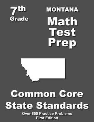 Montana 7th Grade Math Test Prep de Teachers' Treasures