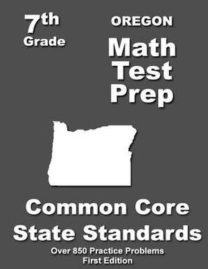 Oregon 7th Grade Math Test Prep de Teachers' Treasures