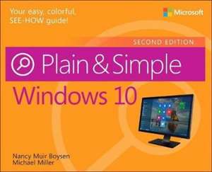 Windows 10 Plain & Simple de Michael Miller