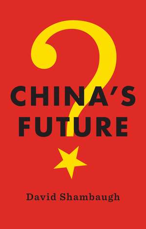 China′s Future de D Shambaugh