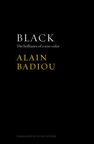 Black de Alain Badiou