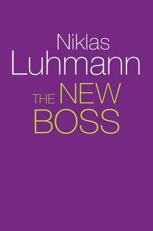 The New Boss de N Luhmann