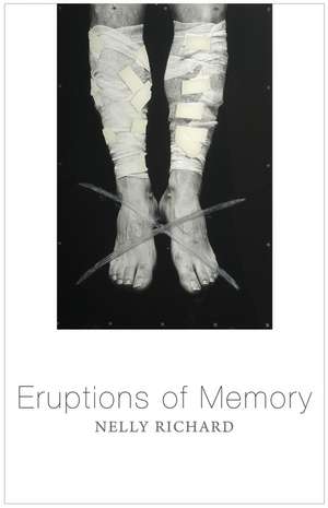 Eruptions of Memory, The Critique of Memory in Chile, 1990–2015 de N Richard