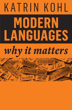 Modern Languages de Katrin Kohl