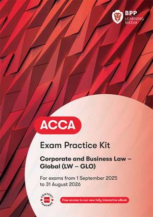 ACCA Corporate and Business Law (Global) de BPP Learning Media