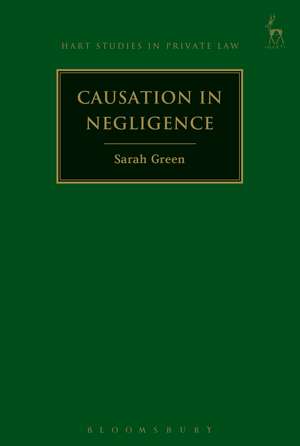 Causation in Negligence de Sarah Green