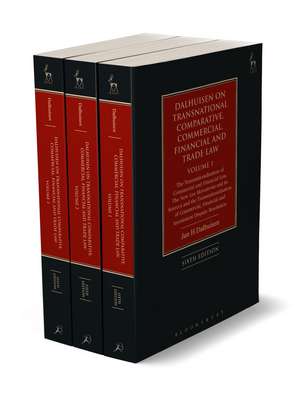 Dalhuisen on Transnational Comparative, Commercial, Financial and Trade Law: 3 Volume Set de Jan H Dalhuisen