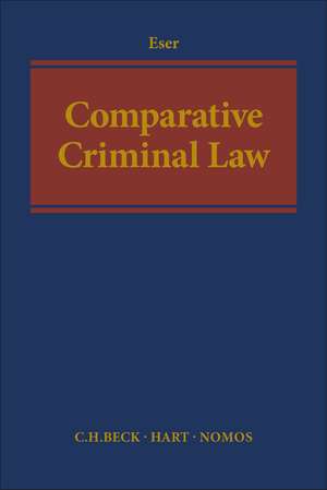 Comparative Criminal Law de Albin Eser