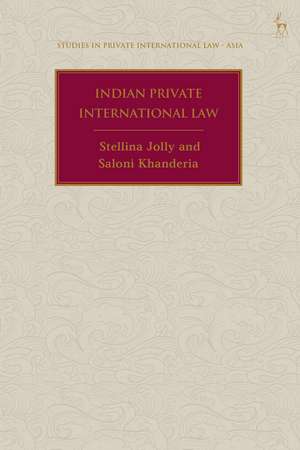 Indian Private International Law de Stellina Jolly