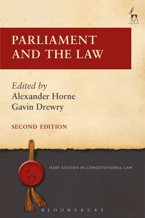 Parliament and the Law de Alexander Horne