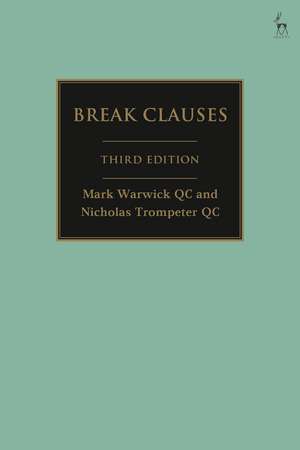 Break Clauses de Mark Warwick KC