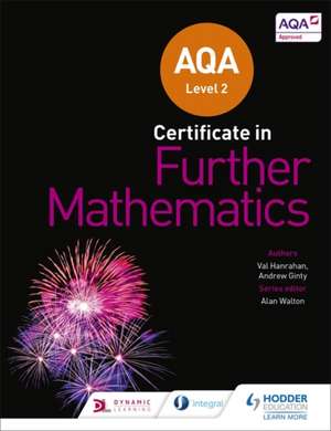 AQA Level 2 Certificate in Further Mathematics de Andrew Ginty