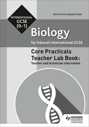 Edexcel International GCSE Biology Lab Teacher Book de Margaret Royal