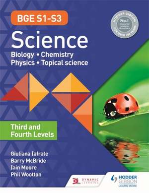 BGE Science: S1-3 Student Textbook de Barry McBride