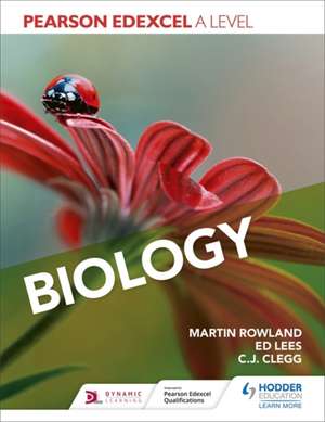 PEARSON EDEXCEL A LEVEL BIOLOGY YEAR 1 & de MARTIN ROWLAND