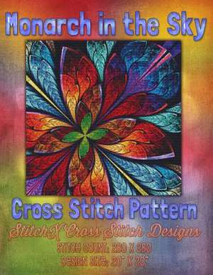 Monarch in the Sky Cross Stitch Pattern de Tracy Warrington