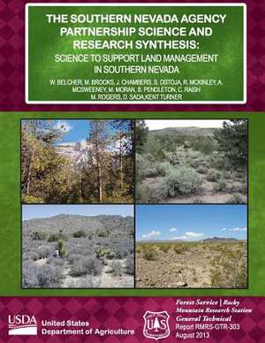 The Southern Nevada Agency Partnership Science and Research Synthesis de United States Department of Agriculture