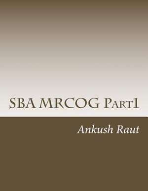 Sba Mrcog Part1 de Dr Ankush Nandkishor Raut