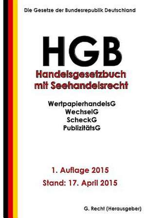 Hgb - Handelsgesetzbuch Mit Seehandelsrecht de G. Recht