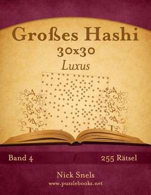 Groes Hashi 30x30 Luxus - Band 4 - 255 Ratsel de Nick Snels