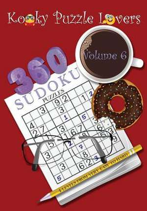 Sudoku Puzzle Book, Volume 6 de Kooky Puzzle Lovers