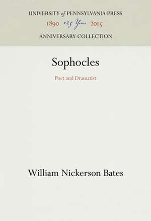 Sophocles de William Nickerson Bates