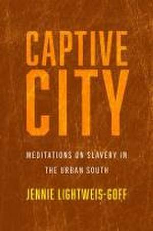 Captive City – Meditations on Slavery in the Urban South de Jennie Lightweis–goff