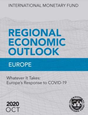 Regional Economic Outlook, October 2020, Europe de International Monetary Fund