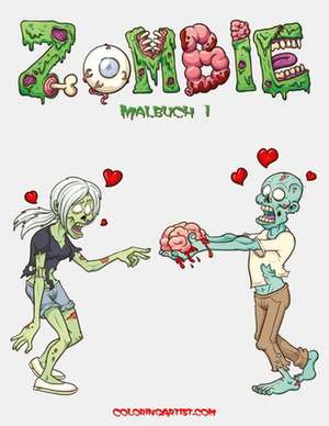 Zombie Malbuch 1 de Nick Snels