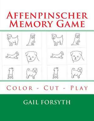 Affenpinscher Memory Game de Gail Forsyth