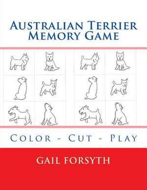 Australian Terrier Memory Game de Gail Forsyth