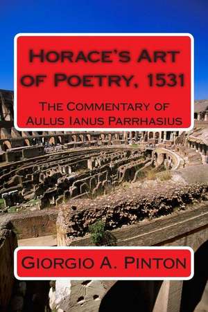 Horace's Art of Poetry de Giorgio A. Pinton