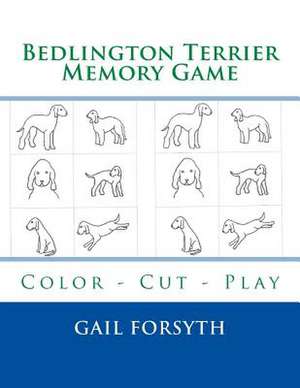 Bedlington Terrier Memory Game de Gail Forsyth