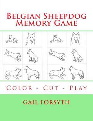 Belgian Sheepdog Memory Game de Gail Forsyth