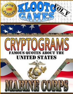 Klooto Games Cryptograms Vol. V de Cyrus F. Rea