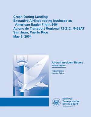 Crash During Landing Executive Airlines (Doing Business as Eagle Airlines) Flight 5401 de National Transportation Safety Board