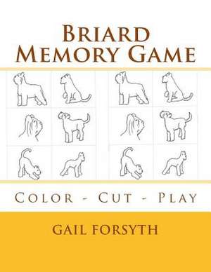 Briard Memory Game de Gail Forsyth